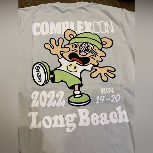 COPY - Complexcon Long Beach 2022 verdy tee light grey - Picture 2 of 3